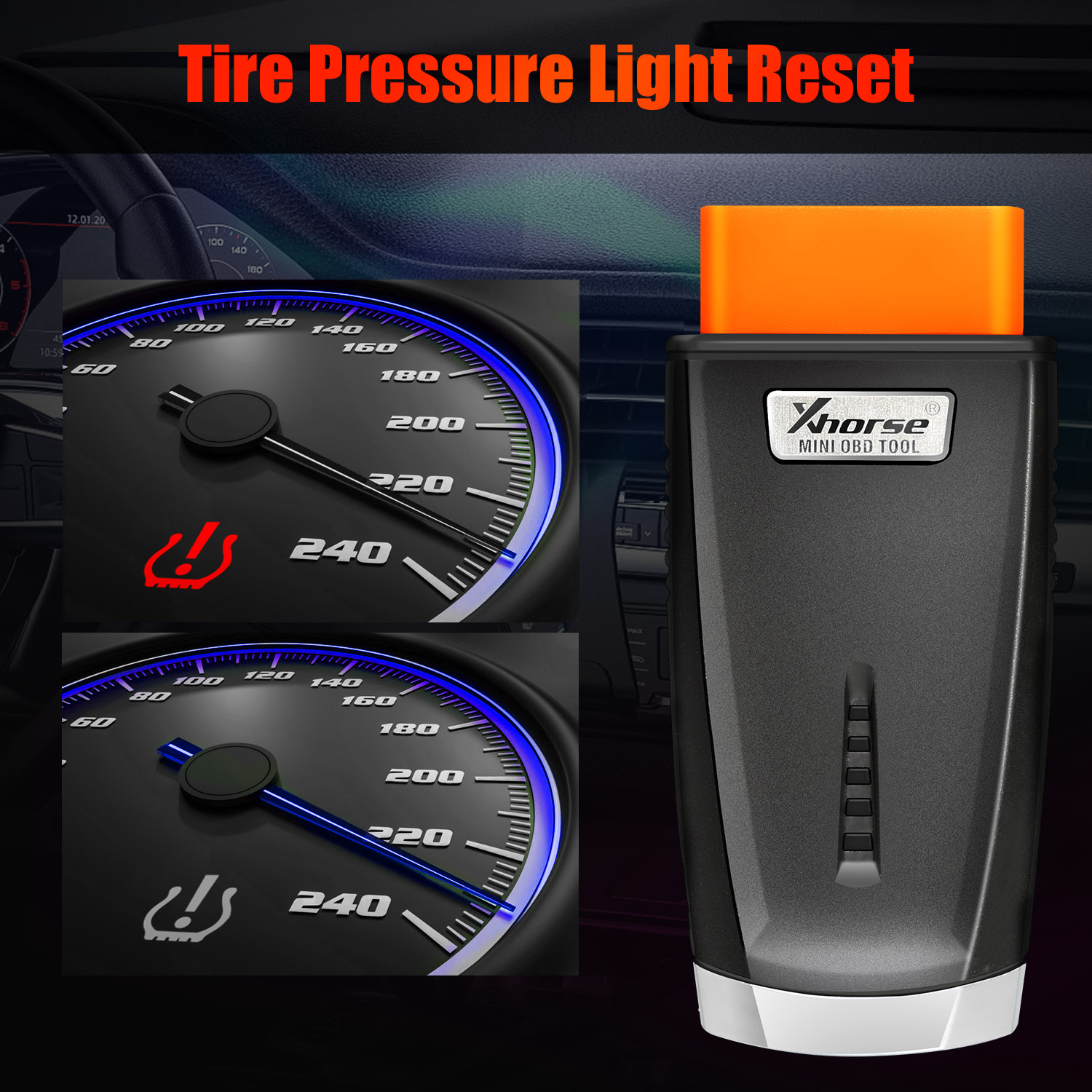 tire pressure reset function