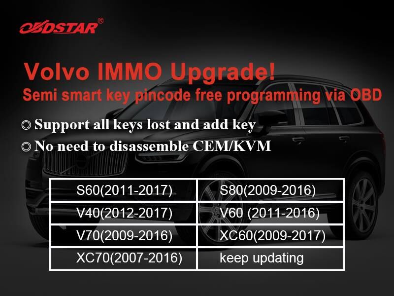 X300 DP Update for Volvo