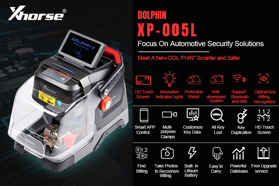  Xhorse Dolphin XP-005L Dolphin 2 Key Cutting Machine