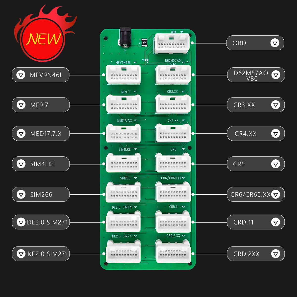 CGDI Benz ECU Connecting Board DME