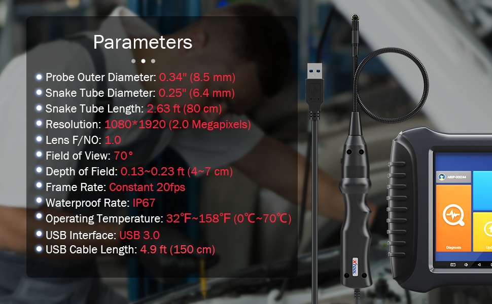 endoscope inspection camera